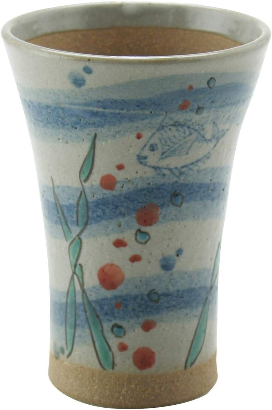 [未使用] 九谷焼 長山 8号台付花瓶 吉野山　花器１個 未使用] 九谷焼 長山 8号台付花瓶 吉野山 花器1個 Yahoo!オークション -「